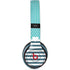 Polka Dots and Stripes Heart in Blue Beats Solo 3 Wireless Skin